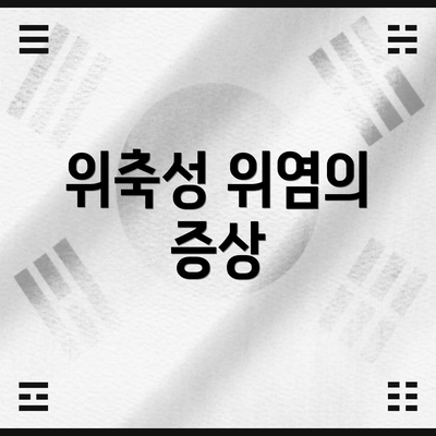 위축성 위염의 증상